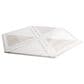 Soho Studio Angolo Thassos Sabbia 13" x 16" Marble Mosaic Sheet, , large