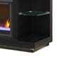 Ironleaf Riviera Media Console with 42" Fireplace Insert in Black, , large