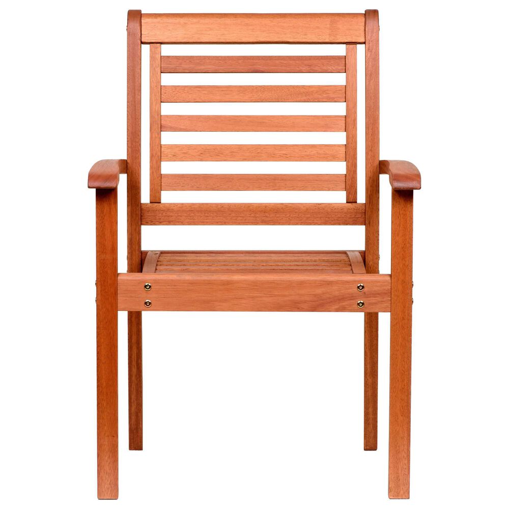 International Home Miami Torini 9-Piece Rectangular Extendable Patio Dining Set in Dark Brown, , large