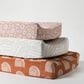 Babyletto Daisy Changing Pad Cover in Pink, , large