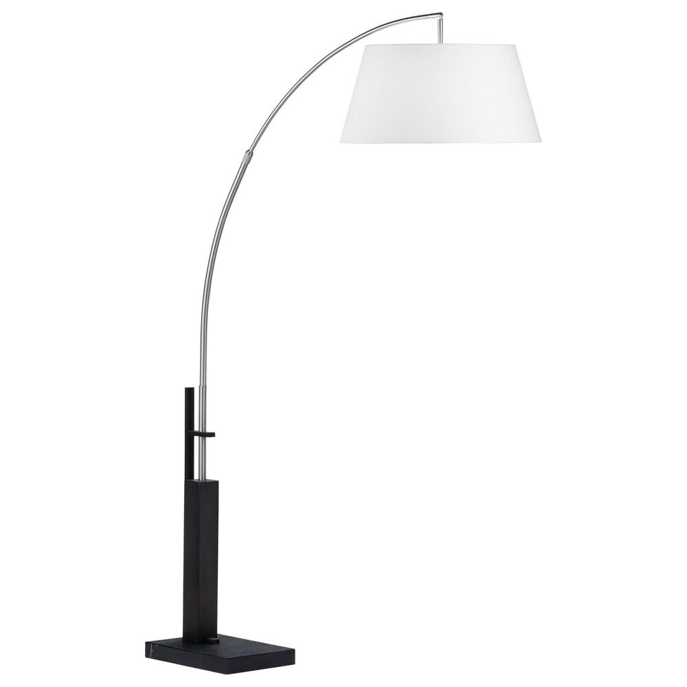 Crestview Collection Arch Floor Lamp in Silver and Black, , large