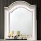 Furniture of America Allie Dresser Mirror with LED Light in Pearl White, , large