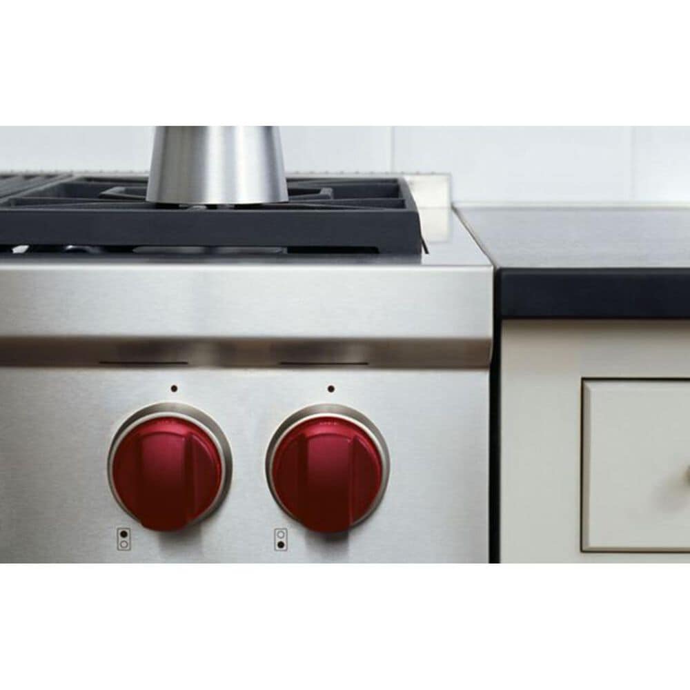 Wolf 30" Gas Range Knobs in Red, , large