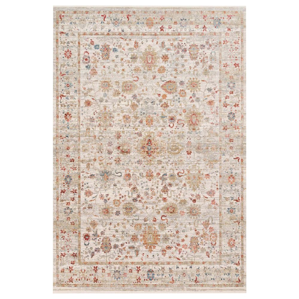 Loloi Claire CLE-05 3"7" x 5"1" Ivory Area Rug, , large