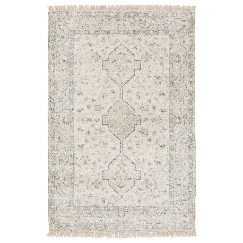 Oriental Weavers Malabar Hobart 45304 8" x 13" Beige Area Rug, , large