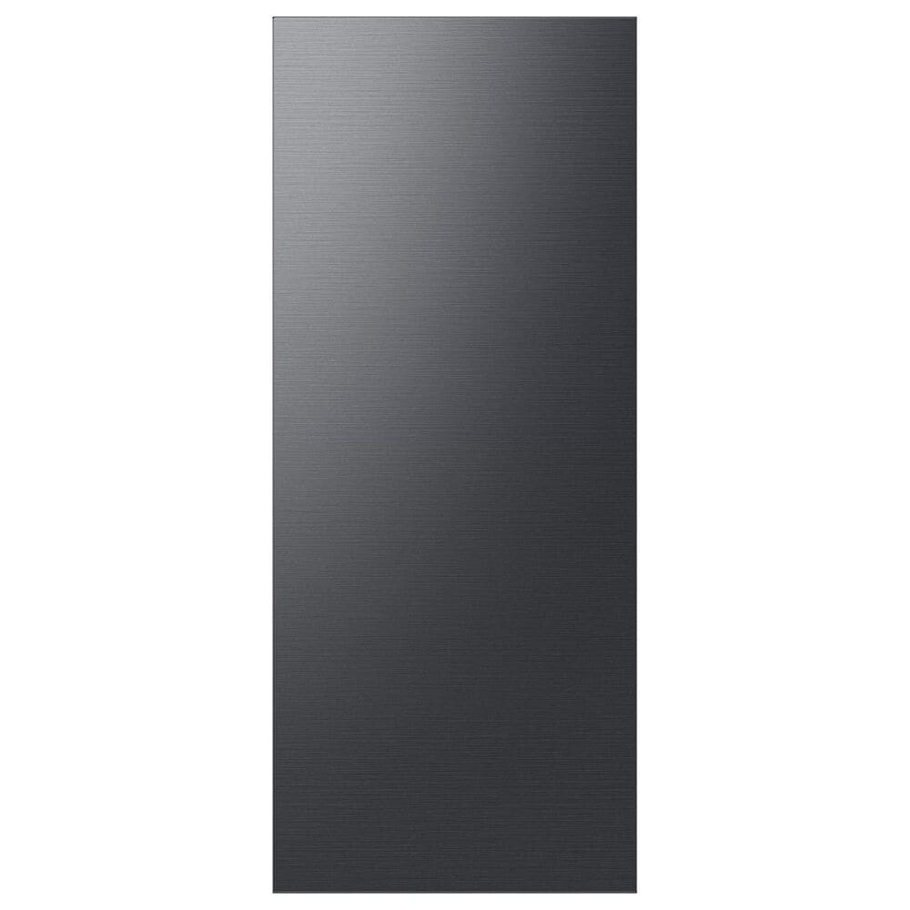 Samsung Bespoke Bespoke 3-Door French Door Refrigerator Top Panel in Matte Black Steel, , large