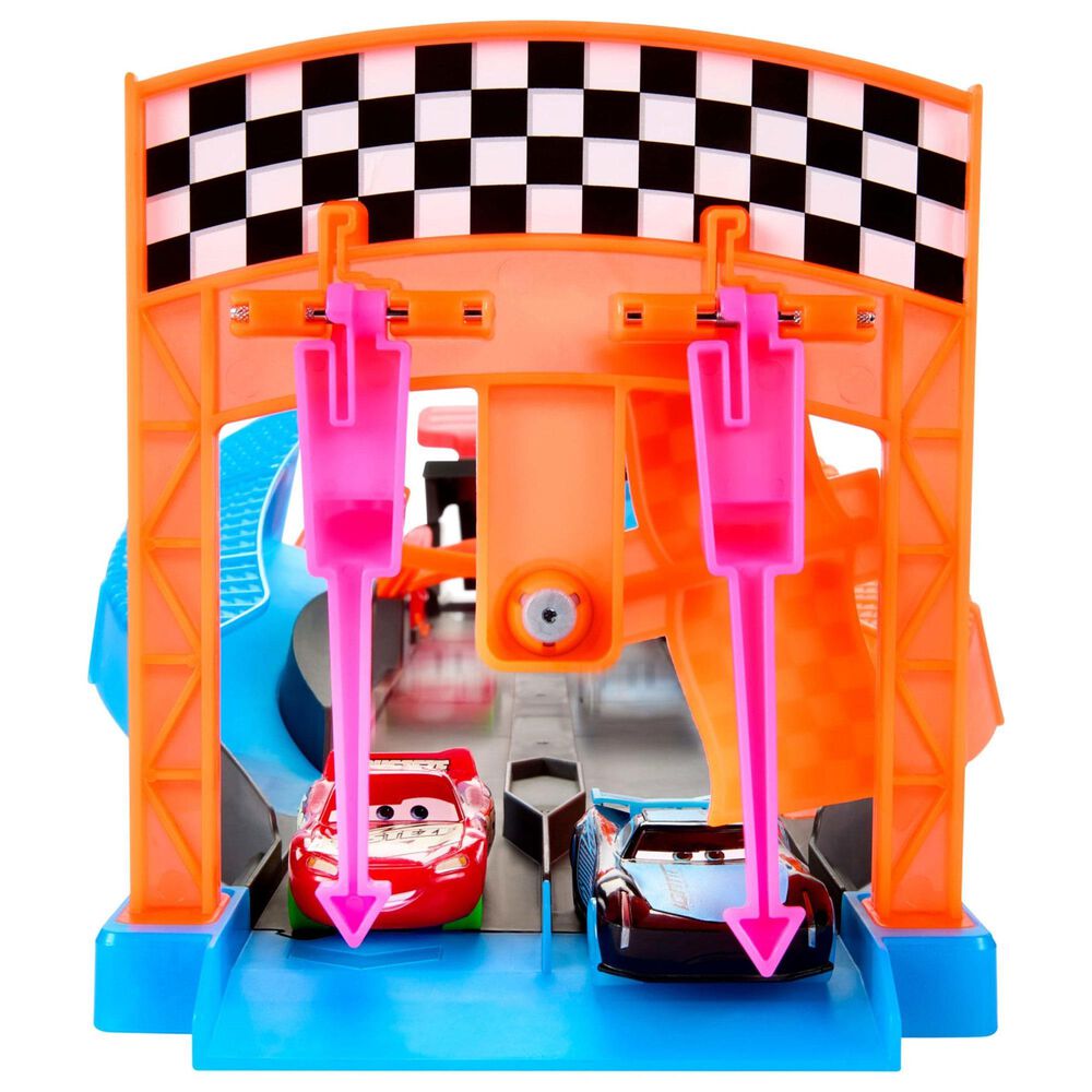 Barbie Launch and Criss-Cross Glow Race Playset in Multicolor, , large