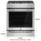 JennAir 6.8 Cu. Ft. Slide-In Dual Fuel Range in Stainless Steel and Black, , large