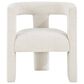 Coaster Petra Accent Arm Chair in White, , large