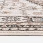 Central Oriental Heirloom Margot Tan and Navajo White 7"10" x 9"10" Area Rug, , large