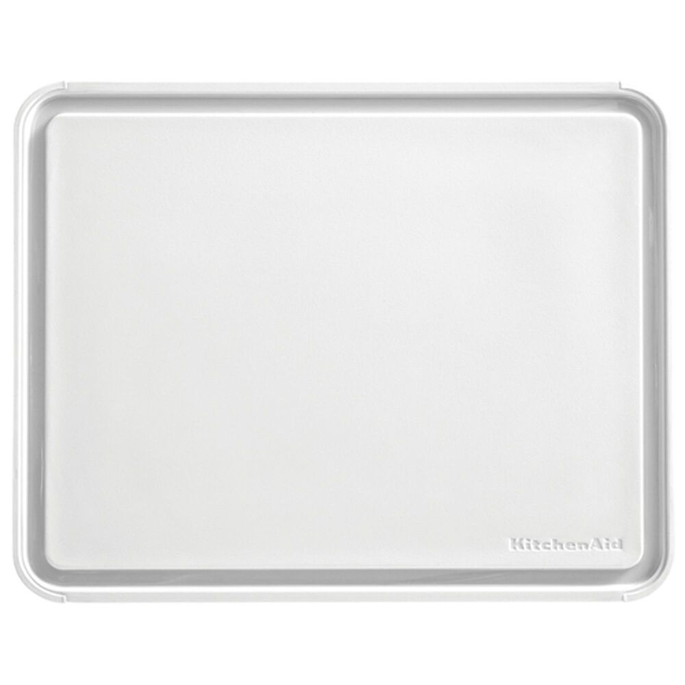 KitchenAid Classic 11" x 14" Cutting Board in White, , large