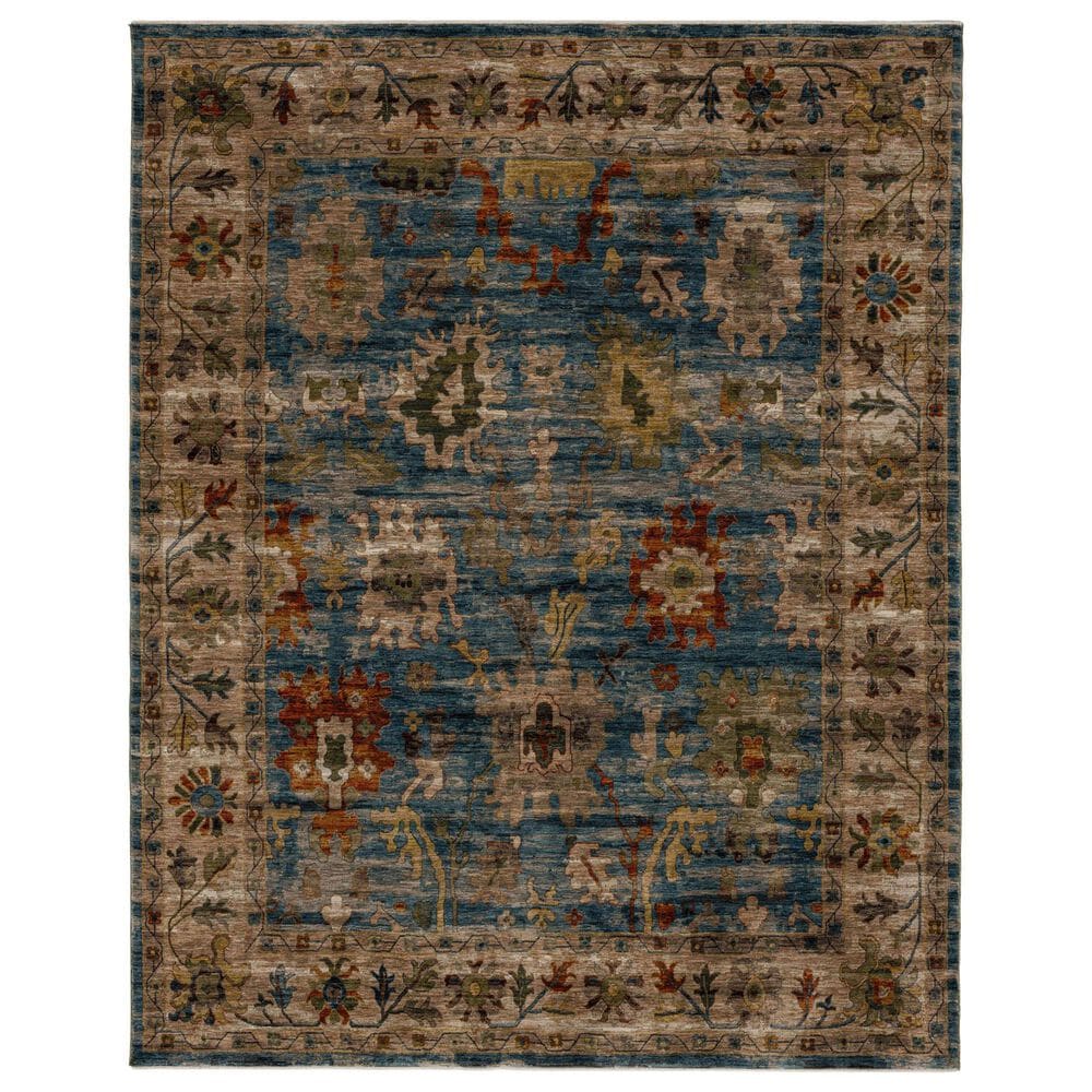 Karastan Liora Othello Cinnabar 9" x 12" Area Rug, , large
