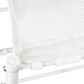Household Essentials Foldable Clothes Drying Rack in White, , large