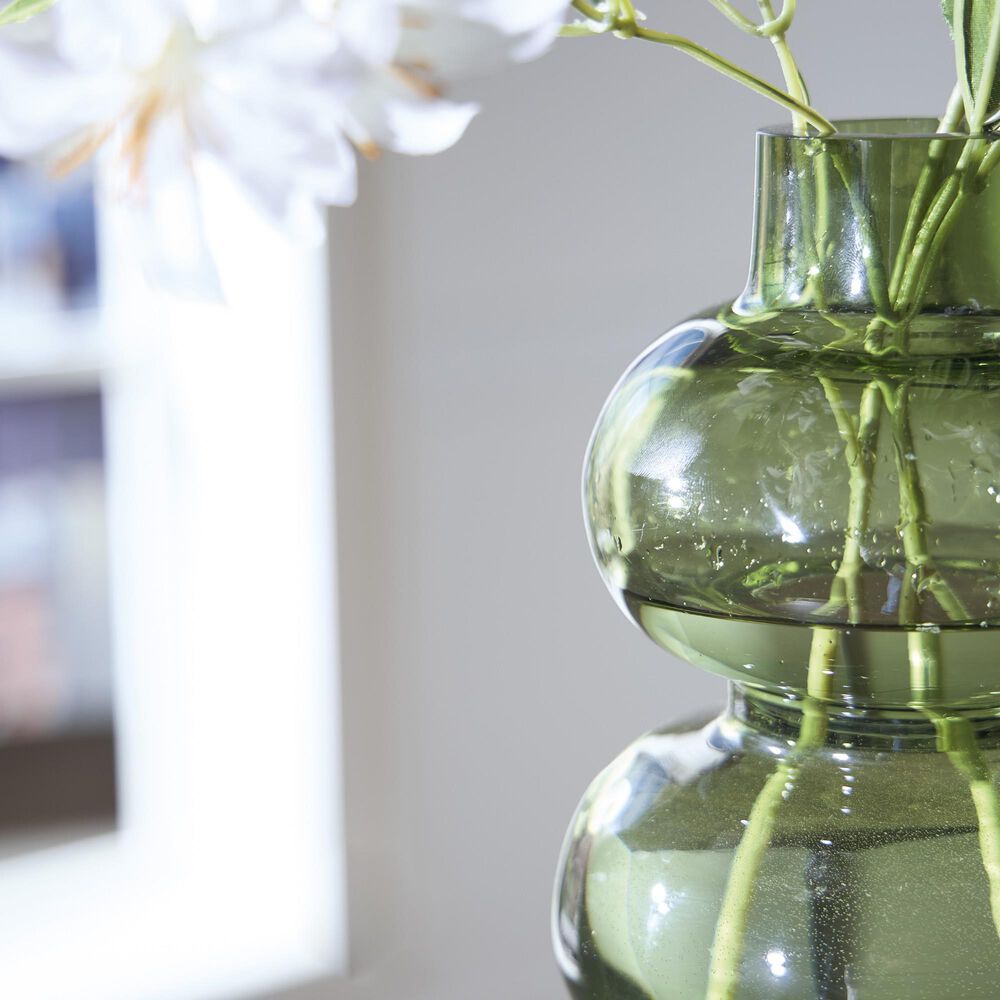 Ashley Renethorne 12" Vase in Green, , large