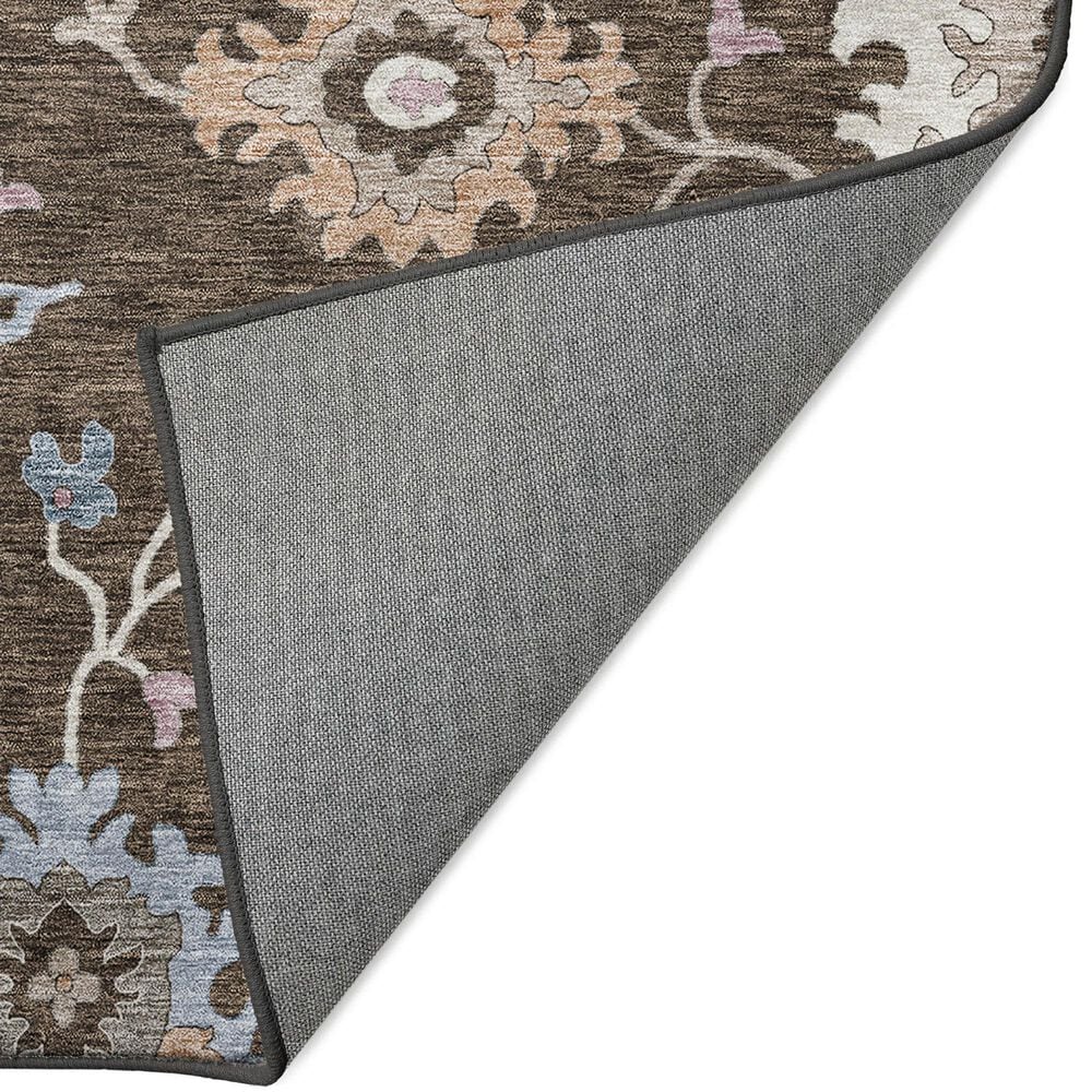 Dalyn Rug Company Hatay HY4 2&#39;3&quot; x 7&#39;6&quot; Chocolate Runner, , large