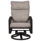 Tropitone Banchetto and Lakeside 5-Piece Round Firepit Chat Set in Graphite, , large