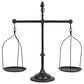 Creative Coop Decorative Antique Iron Balance Scale with Bird in Black, , large