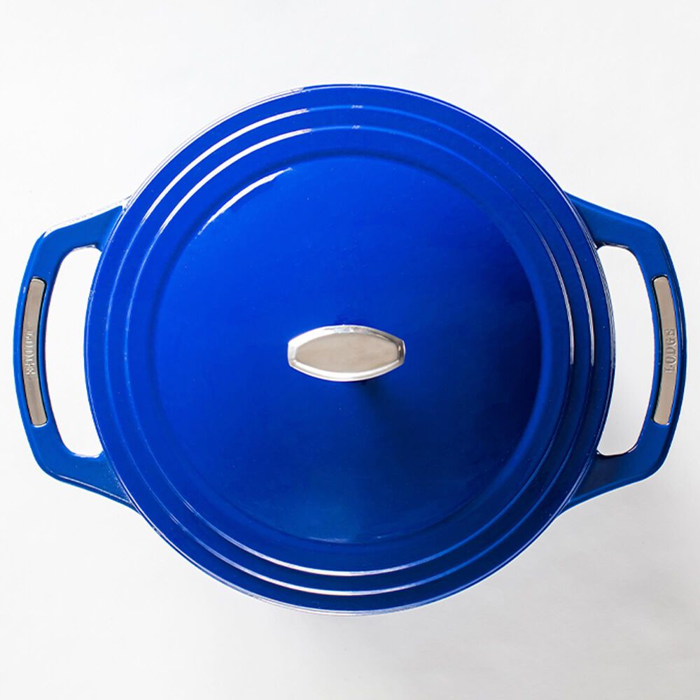 Lodge Dutch Oven 6 Quart in Blue, , large
