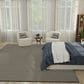 Nourison Courtyard Black and White 9" x 12" Indoor/Outdoor Area Rug, , large