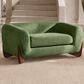 Jennifer Taylor Home Louie Alpine 36.5" Medium Sherpa Dog Sofa Bed in Moss Green, , large