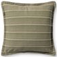 Loloi Howie 22" Square Throw Pillow in Green and Natural, , large
