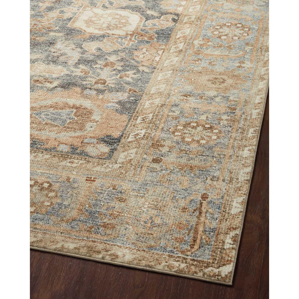 Loloi II Margot 2&#39; x 5&#39; Ocean and Spice Area Rug, , large