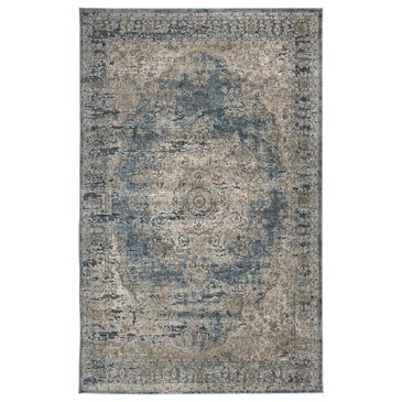 Signature Design by Ashley South  8" x 10" Blue and Beige Area Rug, , large