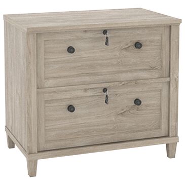Sauder Hammond 2-Drawer Lateral File Cabinet in Chalk Oak, , large
