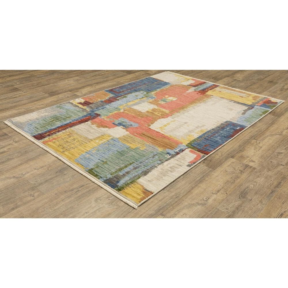 Oriental Weavers Soleri 7&#39;10&quot; x 10&#39;10&quot; Multicolor Area Rug, , large