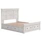 Ashley Makidern 2 Piece Queen Storage Bedroom Set with Six Drawers in Whitewash, , large