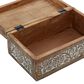 Maple and Jade Coastal Box in Brown and White (Set of 3), , large