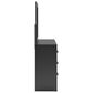 Ashley Broachmyn 4 Piece Queen LED Bookcase Bed Set in Black and Gray, , large