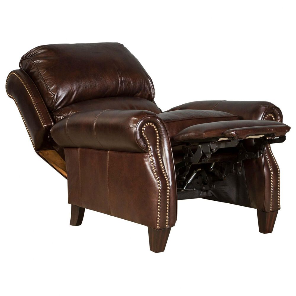 Barcalounger Churchill Manual Recliner in Double Fudge, , large