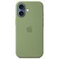 Apple Silicone Case with MagSafe for iPhone 17 in Light Moss, , large