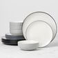 Oneida 24/7 Colors 12-Pice Dinnerware Set in Pumice, , large