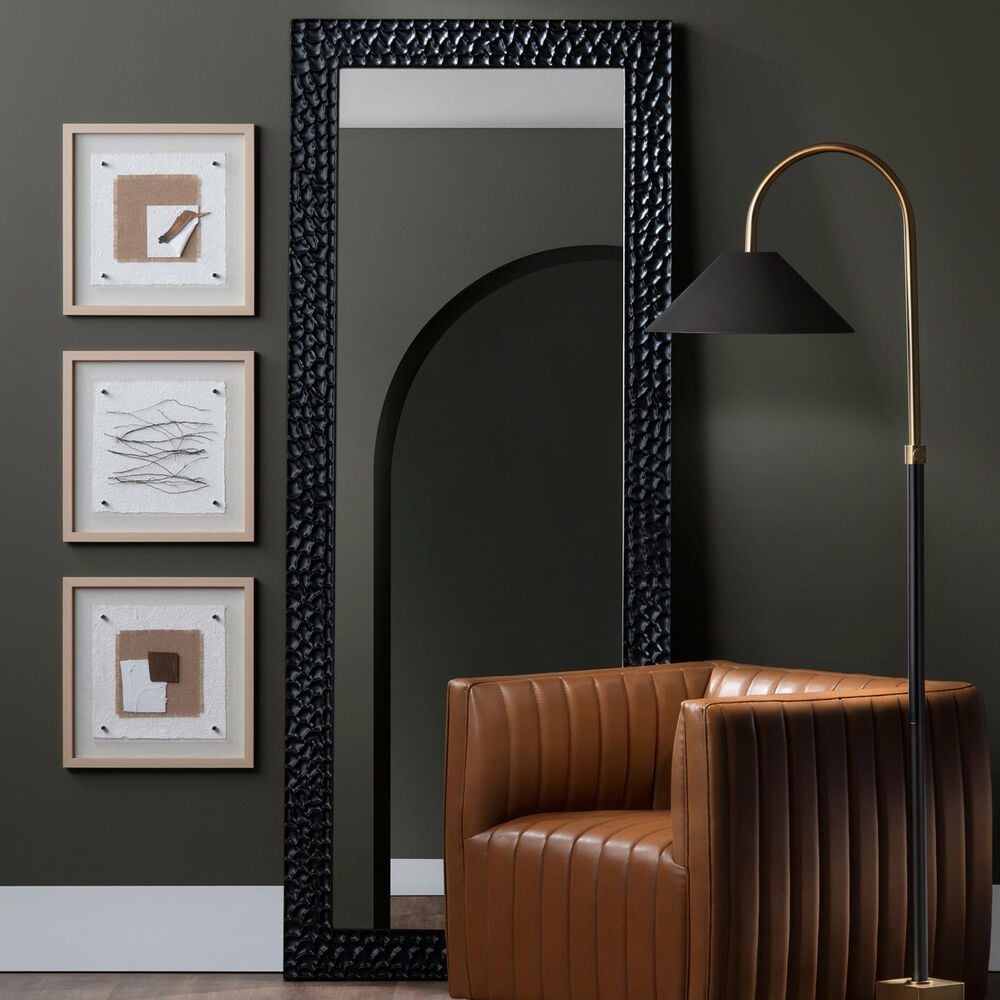 Slatehouse Dalton 2 Mirror in Black, , large