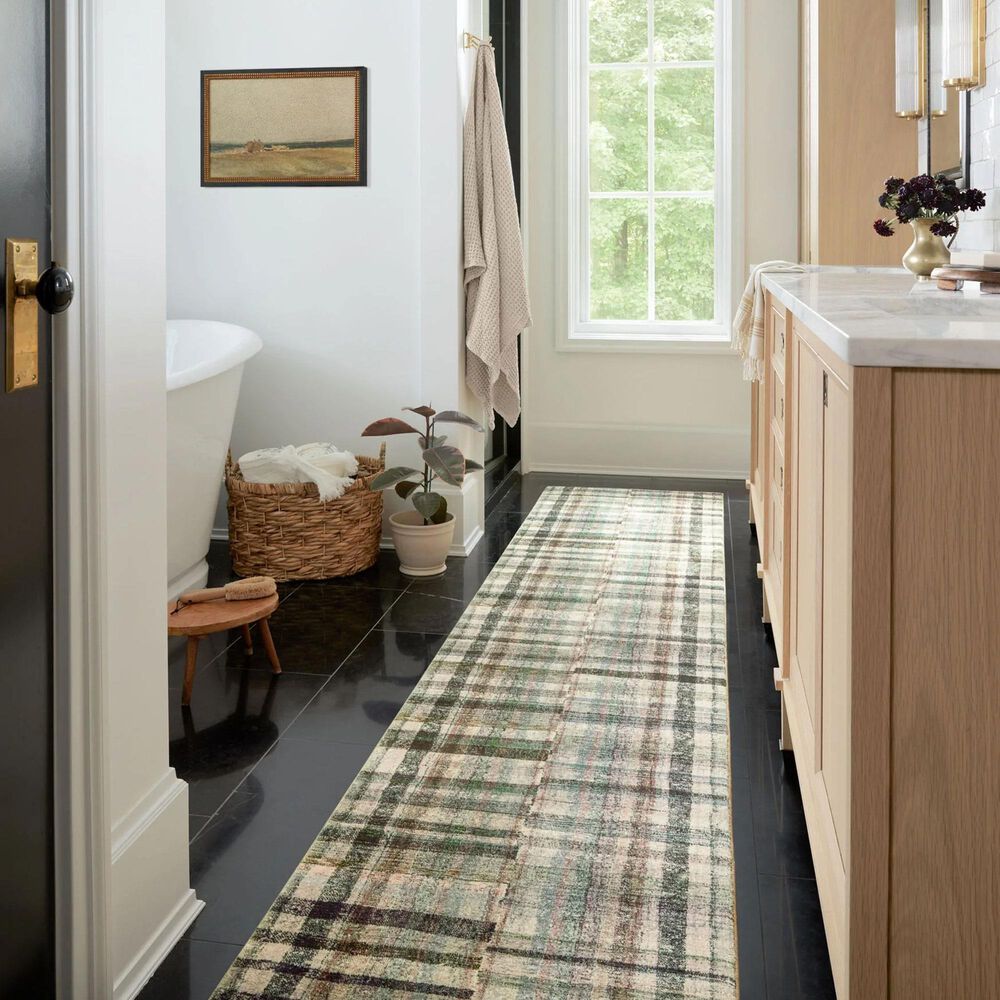 Chris Loves Julia x Loloi Humphrey 2&#39;3&quot; x 9&#39;6&quot; Forest and Multicolor Runner, , large