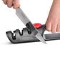 Cangshan 3-Stage Adjustable Knife and Scissor Sharpener in Black, , large
