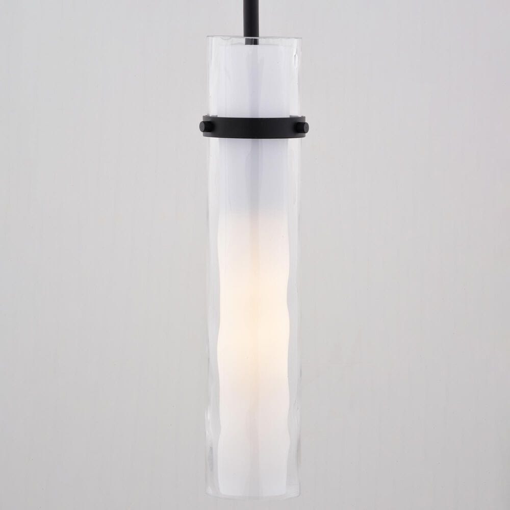 Vaxcel Vilo 1-Light Mini Pendant in Matte Black, , large
