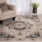 Central Oriental Adore Milla 7"10" x 9"10" Beige and Orange Area Rug, , large