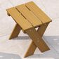 HOMLUX Patio End Table in Pine, , large