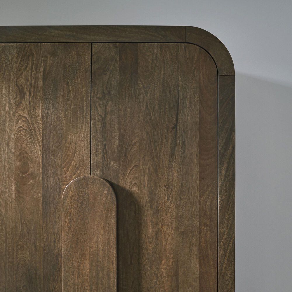 Ashley Thoren Accent Cabinet in Medium Brown, , large