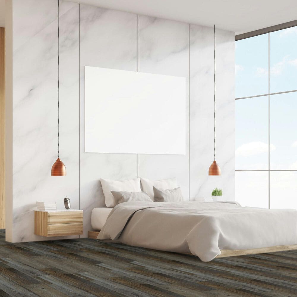 Create Flooring Great Expectations Smoked Hickory 7" x 48" Luxury Vinyl Plank, , large