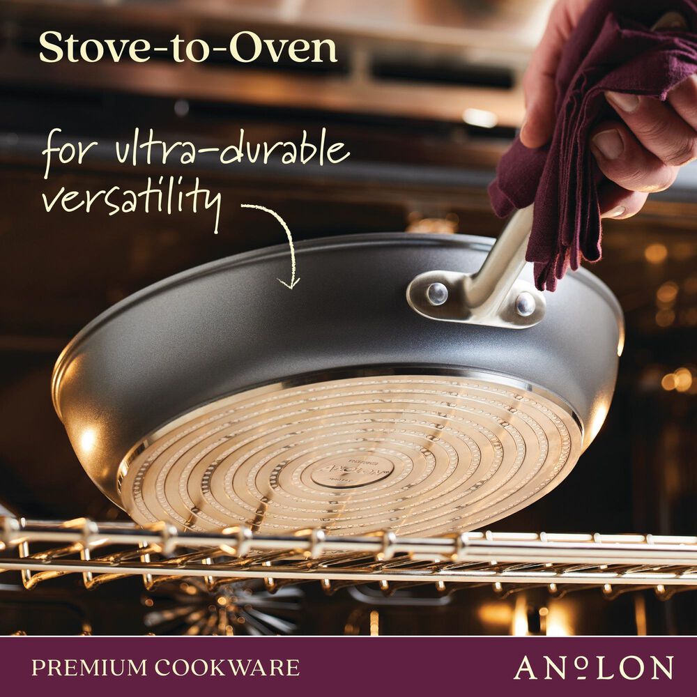 Anolon Accolade 2-Piece Frying Pan Set in Moonstone, , large