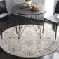 Safavieh Jasmine 5"3" Round Ivory and Beige Area Rug, , large