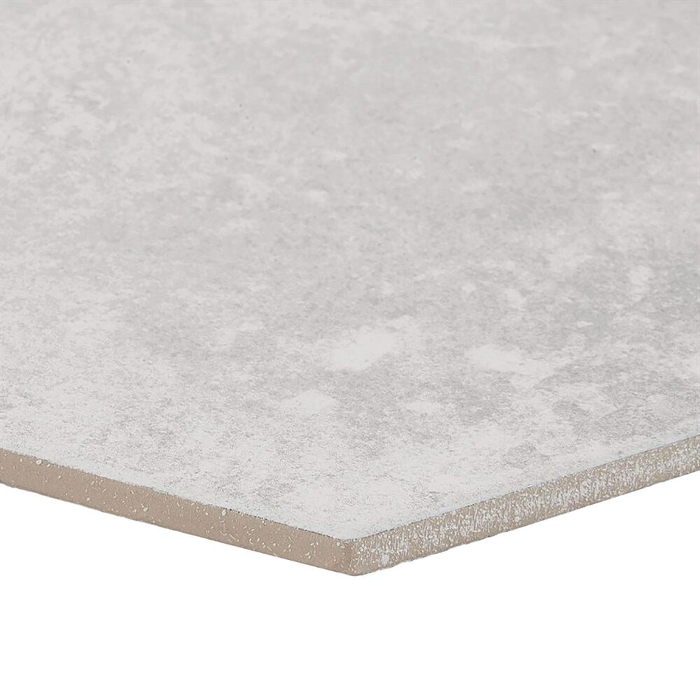 Soho Studio Pompeia Blanco 8&quot; x 9&quot; Hexagon Porcelain Tile, , large
