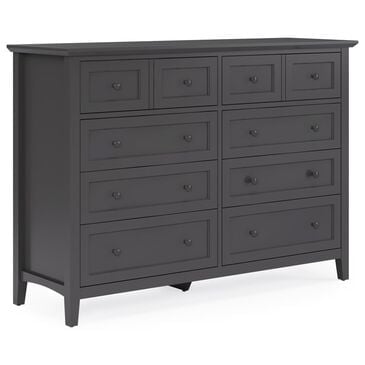 Urban Home Grace 8-Drawer Dresser in Raven Black, , large