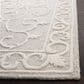 Safavieh Micro-Loop MLP507F 10" x 14" Light Grey and Ivory Area Rug, , large