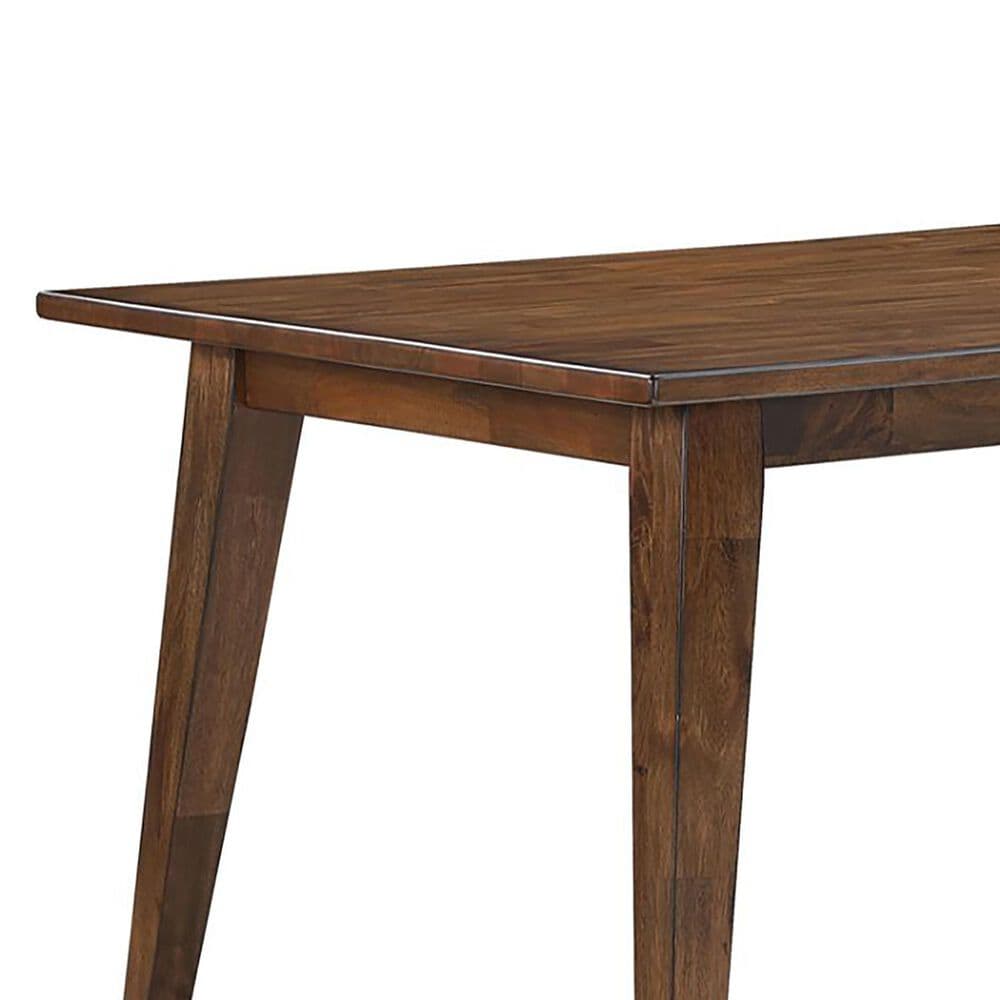 STEVE SILVER Canton 7-Piece Rectangular Dining Set in Brown Cherry, , large
