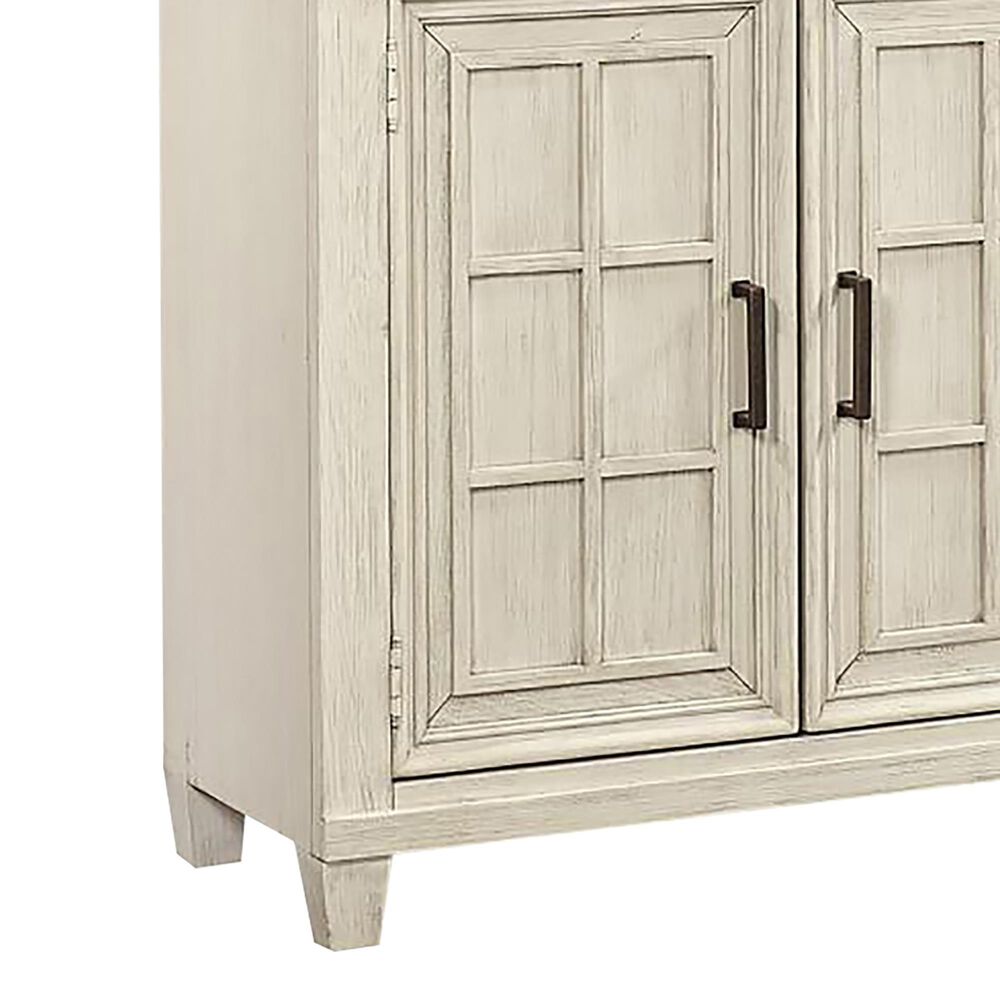Riva Ridge Caraway Door Bookcase in Aged Ivory, , large